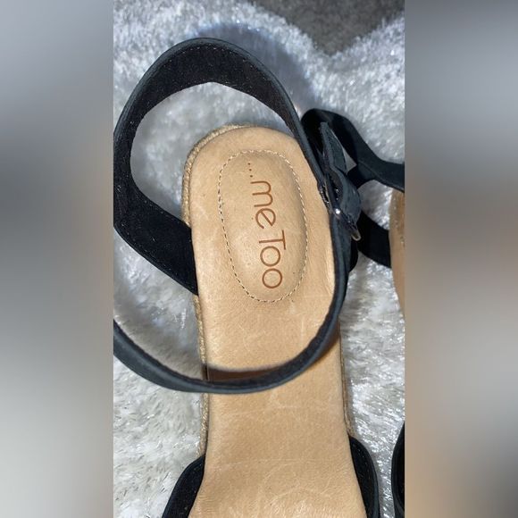 Me Too Espadrille in Black Fabric - Picture 10 of 12